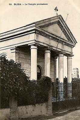 l'ancien temple de Blida en Algrie