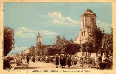 l'ancien temple protestant de Hammam Bou Hadjar