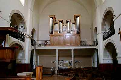 l'orgue du temple du Vigan