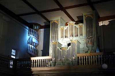 l'orgue du temple St Martin de Montbliard