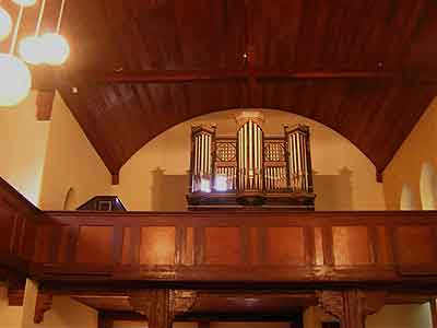 l'orgue du temple luthrien de Philippsbourg