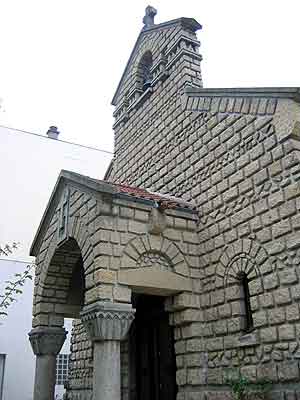 faade du temple d'Issy les Moulineaux