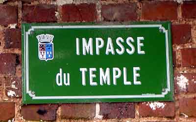 impasse du temple