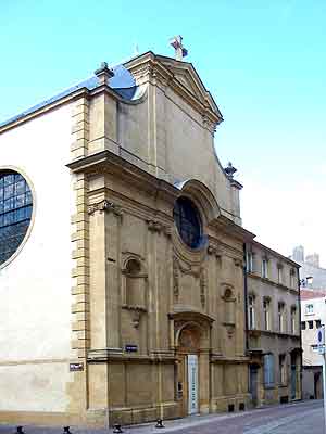 l'ancien temple des Trinitaires  Metz